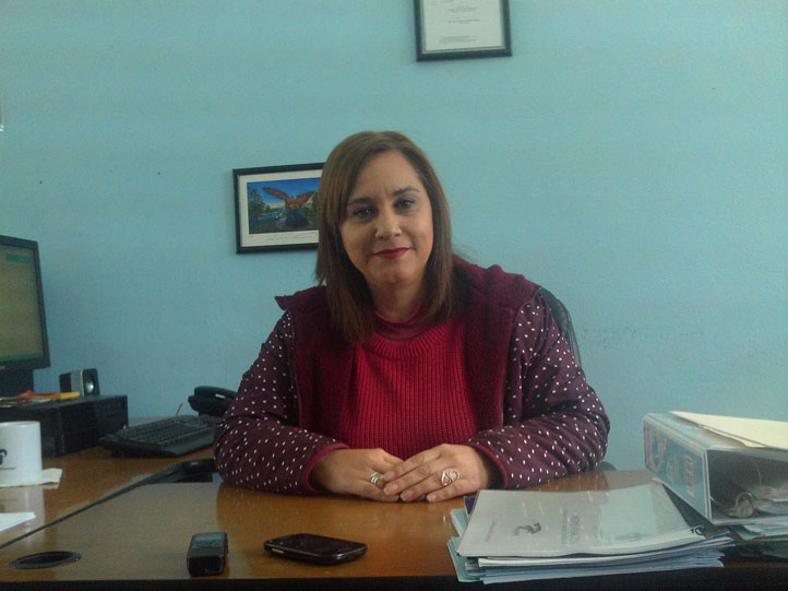 Maribel Barradas Landa, titular de la DADUV