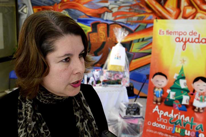 Elia María Beltrán Coronel, coordinadora del Voluntariado de la UV 