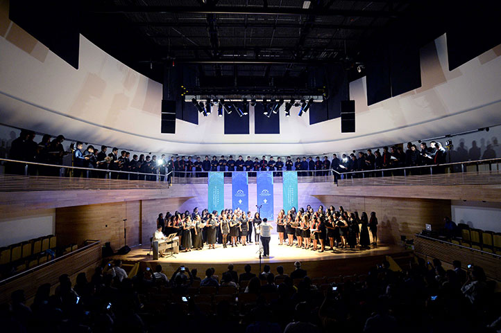 La UV celebró el II Festival de Coros Universitarios con la participación de sus cinco regiones 